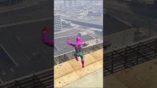 Thumbnail: GTA 5 Funny/Crazy Ragdolls | Red Spiderman VS Green Minion VS Red Minion Ep6 #gta5 #shorts