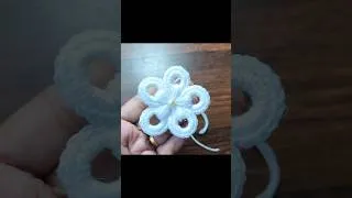 Thumbnail: Super Easy Crochet Flower 🧶( Beautiful Crochet Flower in Minutes 🌸)