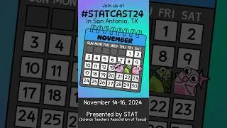 Thumbnail: Amoeba Sisters Booth at CAST 2024
