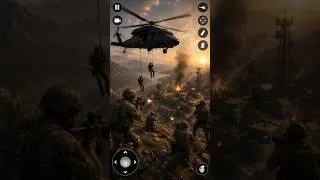Thumbnail: 🚁 Elite soldiers deployed! The mission starts now! 🔥💥#Shorts #Helicopter #Simulator #3DGame #viral