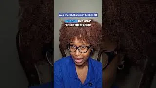 Thumbnail: Weight loss after 40 hits different… and here’s why 👇🏽Full video on my channel.