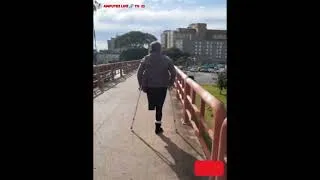 Thumbnail: Amputee lady crutches life exploring freedom #crutches #limbloss