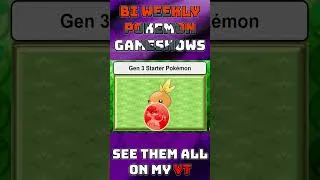 Thumbnail: Name A Gen 3 Starter Pokémon