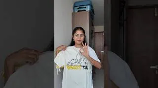 Thumbnail: I Got This Beautiful Night Suit For Just 350/- 🌙| Amrutha Sandhadi #effortlesslystylish #nightsuit