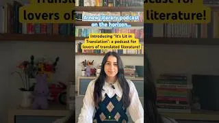 Thumbnail: a literary podcast for translation lovers!