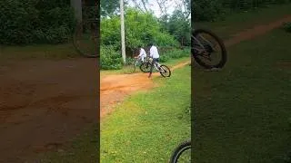 Thumbnail: Jungle Mein Manual Challenge! 😱 Kya Main Kar Paunga? 🚴🔥 #shorts