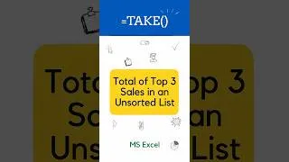 Thumbnail: Sum Top 3 Values in Excel with This Simple Trick!
