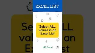 Thumbnail: Smart Trick to Add All as an Item in Excel Data Validation!