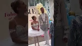 Thumbnail: Ballet dancers at the birthday party 🥳 #dance #ballet #sugarplumfairy  #dancer #nutcracker #point