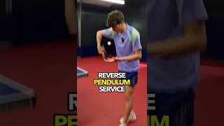 Thumbnail: 3 Ways to Reverse Pendulum Receive 🏓🔥 #tabletennis #pingpong #servicereceive