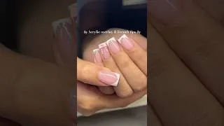 Thumbnail: Acrylic overlay & French tips (acrylic nails tutorial)