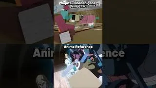 Thumbnail: Jujutsu Shenanigans Vs Anime Reference Comparison (Register & Disaster Plant)  #roblox #shorts #jjs