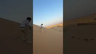 Thumbnail: I got sand in places I never knew I could get sand into 🤣🤣@VisitAbuDhabiChannel  #inabudhabi