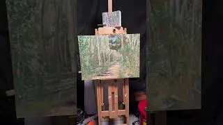 Thumbnail: Landscape Painting Progress - Colorado Trail Aspen Forest #oilpainting #landscapepainting
