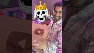 Thumbnail: Finally Golden Play Button Aagya! 🗿🔥 #shorts #androidgyan