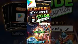 Thumbnail: Finally Got Bunny Bundle! But How Many Diamonds 😱 #ffshorts