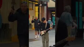 Thumbnail: Purple Rain solo in the street ☔️ #guitar