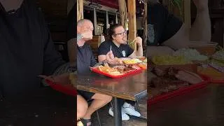 Thumbnail: Behind the scenes of our Texas BBQ video. Full video now live #shorts