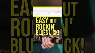 Thumbnail: GREAT LICK that's actually EASY to learn! #shorts