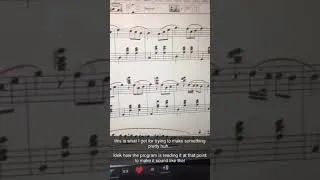 Thumbnail: minor flub on Chopin Op.69 No.2 in Finale Notepad
