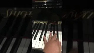 Thumbnail: playing Chopin-Godowsky Study No.13 on a Shigeru Kawai piano