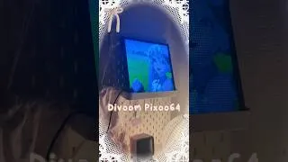 Thumbnail: This looks so cute in my desk!! The divoom pixoo64! #divoom #roomdecor #desksetup