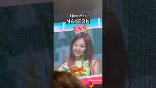 Thumbnail: I JUST MET NAYEON 😱 SVIP Twice Oishi Fanmeet + getting a signed poster from #Nayeon 🩷