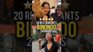 Thumbnail: The Ultimate 2024 Binondo Food Guide 🥢 20 of the Highest Rated restaurants in Manila Chinatown ⭐️