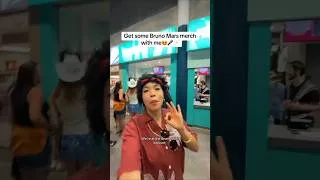 Thumbnail: GET SOME BRUNO MARS MERCH! ❤️ 😍 #brunomars #merch #wembley #london #concert #souvenir #travelvlog