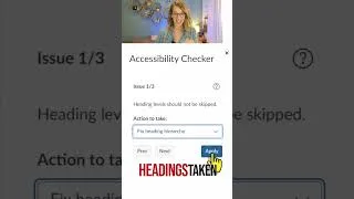Thumbnail: Accessibility Fixes for Canvas In Seconds