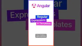 Thumbnail: Regex in Angular Templates?! 🤯