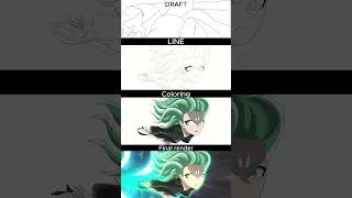 Thumbnail: Tatsumaki VS Frieren Animation | Process #opm #frieren #animation