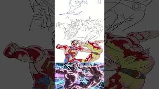 Thumbnail: From Scetch to Screen: Saitama vs Superman animation #saitama #superman #animationshorts