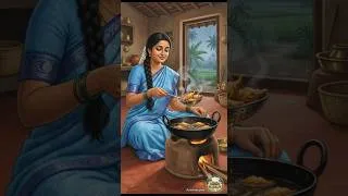 Thumbnail: Rainy Village Evening + Tea & Bajji = 🌧️❤️ #shorts