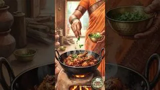 Thumbnail: POV: Rainy Day Village Chicken Fry 🍗🌧️ | South Indian Monsoon Nostalgia #Shorts