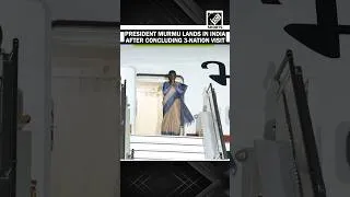 Thumbnail: President Droupadi Murmu lands in Delhi after 3-nation visit of Moldova, North Macedonia & Romania