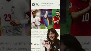 Thumbnail: The Gays of Hormuz! Pride flag will fly at World Cup Egypt v. Iran.
