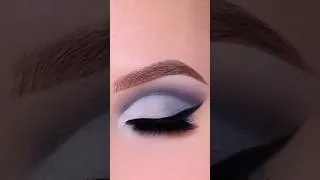 Thumbnail: Matte cooltoned cut crease tutorial #shorts
