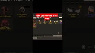 Thumbnail: How to get all year around hats free in halloween tf2 #tf2 #teamfortress2 #steam #screamfortress