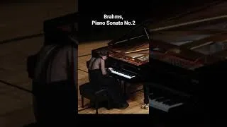 Thumbnail: Whole concert in the description #annatsybuleva #brahms #classicalmusic #piano #music #performance