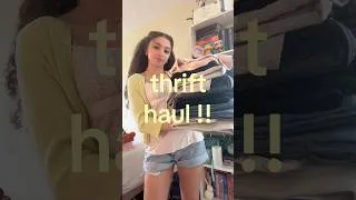 Thumbnail: I ❤️ thrifting #thrifthaul #clothinghaul #fyp