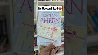 Thumbnail: My Weekend Read ❤️📖.  PS, I Love You..(Romantic Fiction Book) ..What's yours?