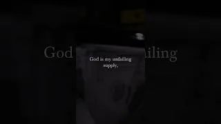 Thumbnail: My unfailing supply