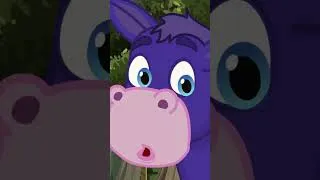 Thumbnail: The Ass And The Wolf | Moral Stories For Kids | Cartoons | Kids Stories |#shorts | #story #english