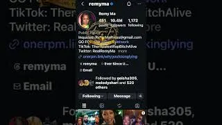Thumbnail: REMY MA changed her PROFILE PIC #remyma #fyp #shorts #shortsfeed #shortsvideo