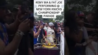 Thumbnail: REMY MA & Fat Joe perform @ #newyorkknicks Championship Parade #remyma #shorts #shortsfeed #fyp