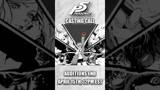 Thumbnail: PERSONA 5 PARODY CASTING #castingcall #persona5 #persona5royal #parody #skit #atlus #anime