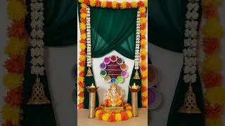 Thumbnail: festival background decoration ideas#vinayakachavithi #ganpatibappamorya #festivalvibes #trending