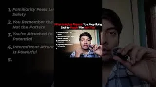 Thumbnail: These are Real Psychological Reasons #anshumanjoshi #psychology