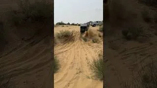 Thumbnail: Thar Petrol MT vs Isuzu V-Cross on a tricky climb. Its a summer afternoon and very hot outside.